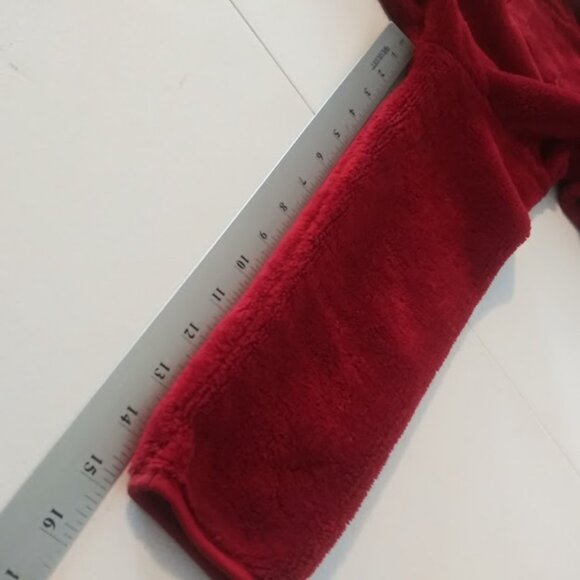 Wonder Nation girl's size XS (4-5) red/burgundy hoodie jacket - Picture 6 of 10